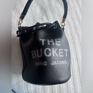 Marc Jacobs Black and White Bucket Bag